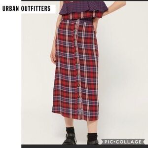 NWT Urban Outfitters size small or medium plaid